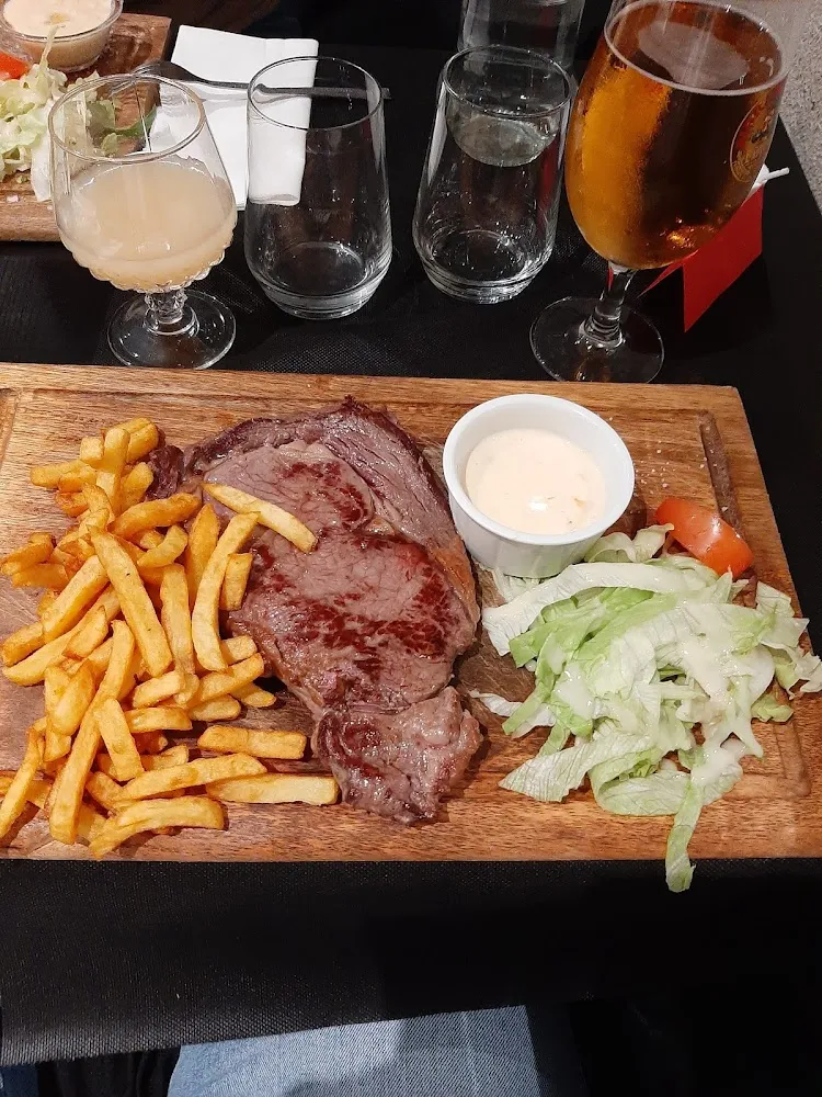 Entrecôte Normande Sauce Gorgonzola Un Délice