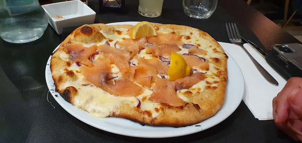 Pizza Au Saumon
